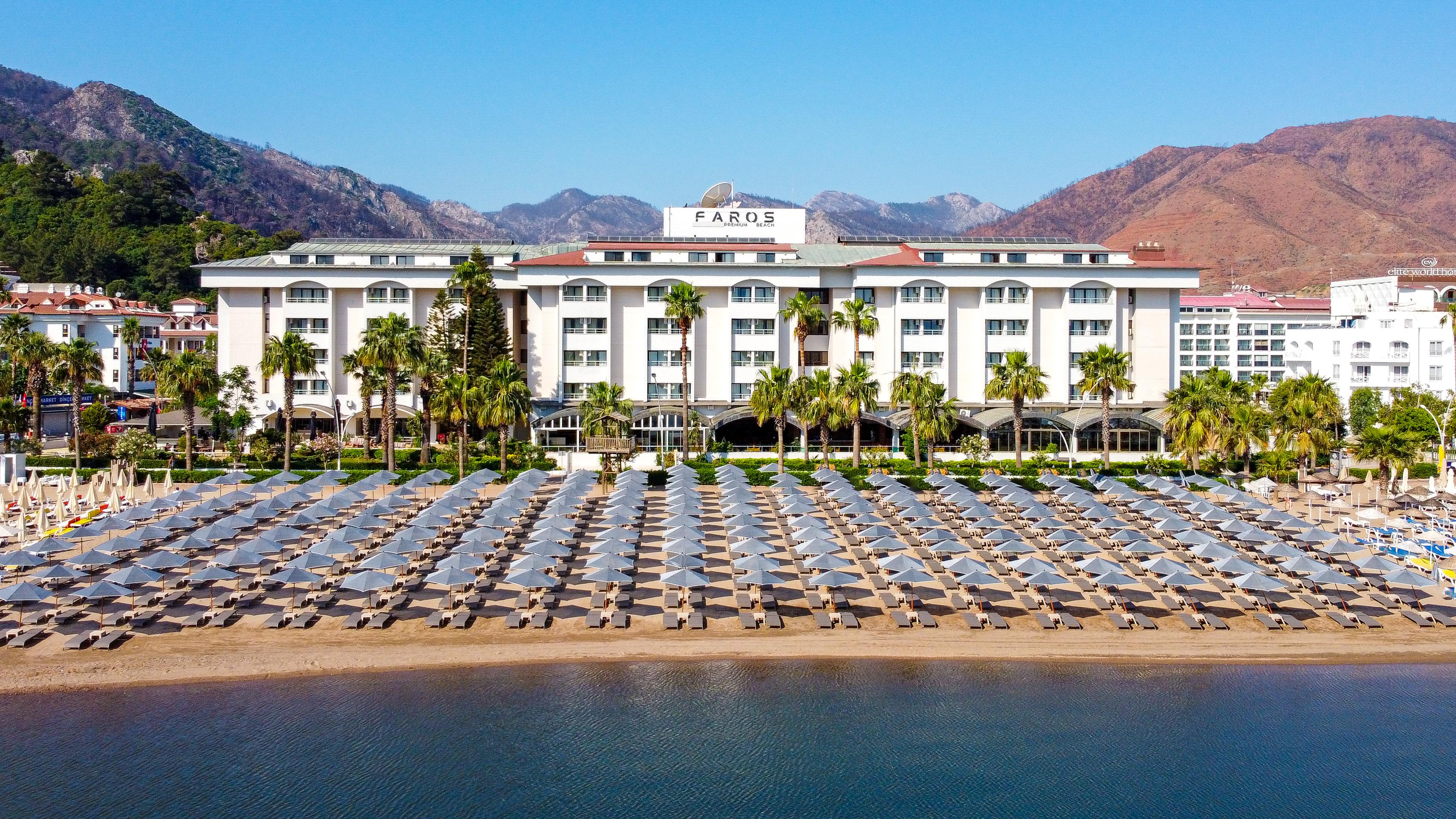 Faros Premium Beach Marmaris Kültér fotó